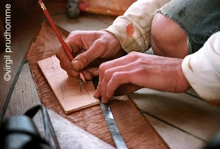 Menuisier pour plan de travail en corian, Montpellier, Atelier F